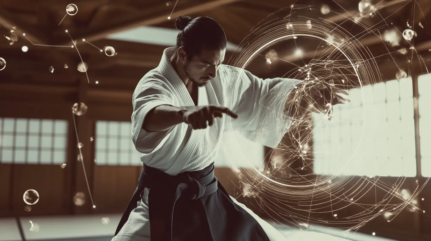Science behind aikido techniques